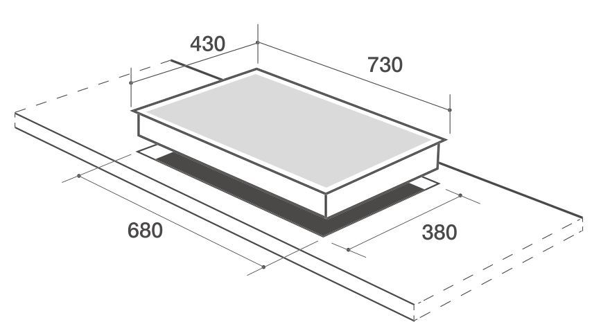 Bếp gas âm Latino LT-752